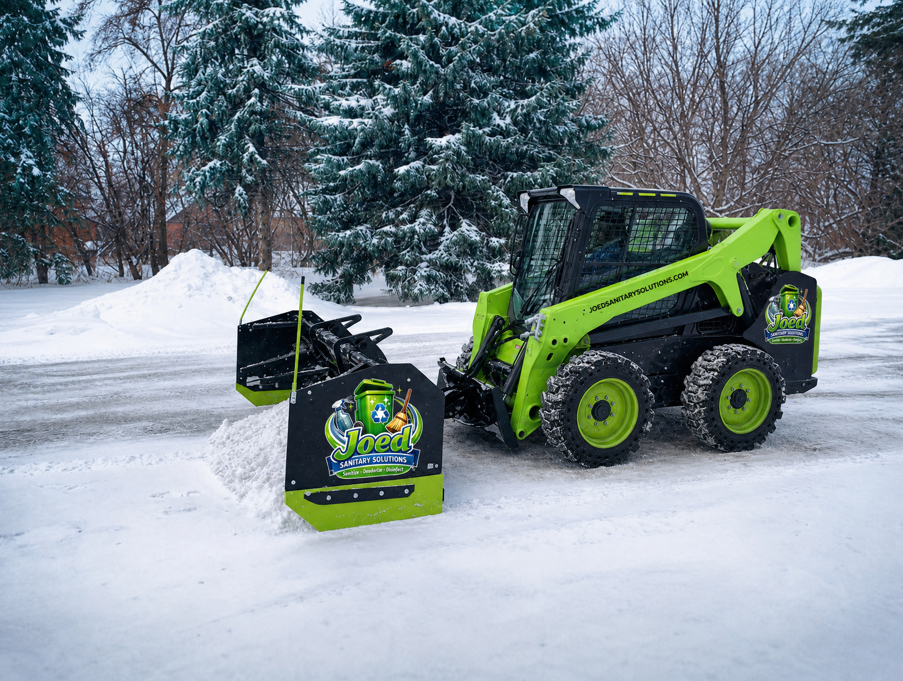 JoEd Bobcat autonomous snow removal