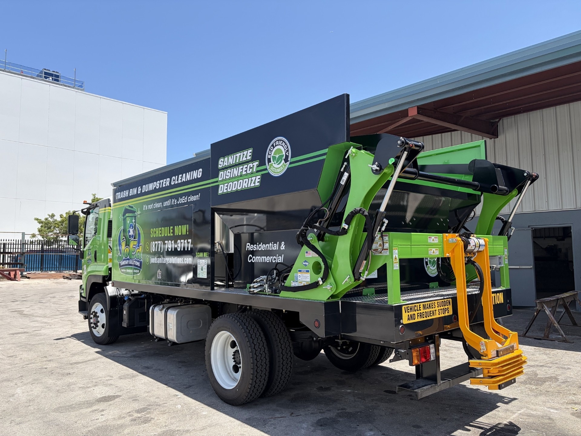 JoEd Sanitary Solutions truck rear equipment